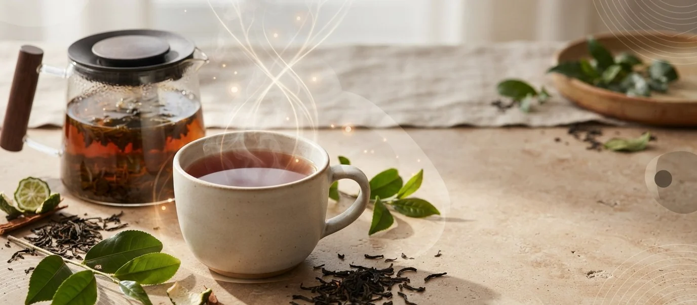 Black tea. Bold every morning.