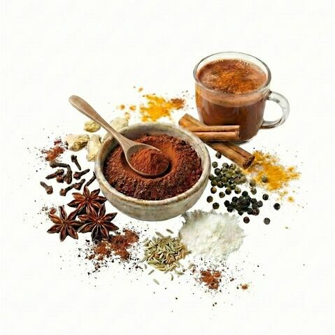 Schokoladen-Chai-Latte