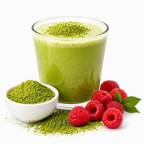Premezcla Matcha de Frambuesa