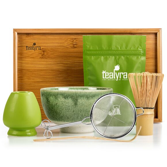 Matcha Whisk Stand Ceramic Holder for Bamboo Matcha Chasen for Tea Set Accessories Multiway Packaging socialme-EU Green