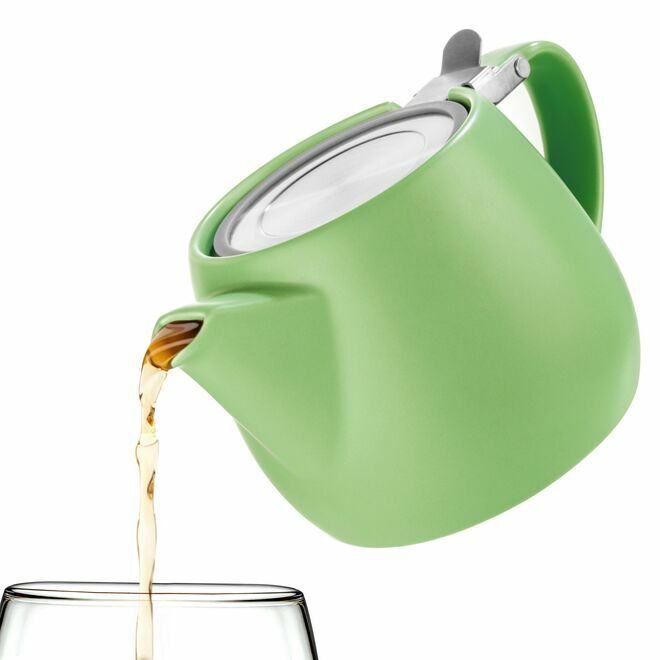 Pluto Teekanne Silber