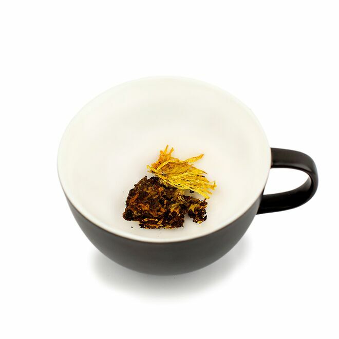 Chrysantheme Reife Pu'erh Ziegel 220G