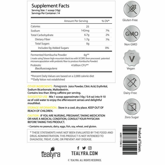 Pré-mélange Kombucha Grenade